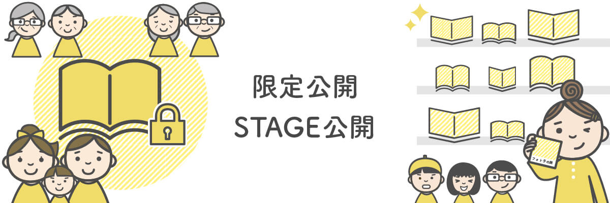 STAGE・限定公開機能